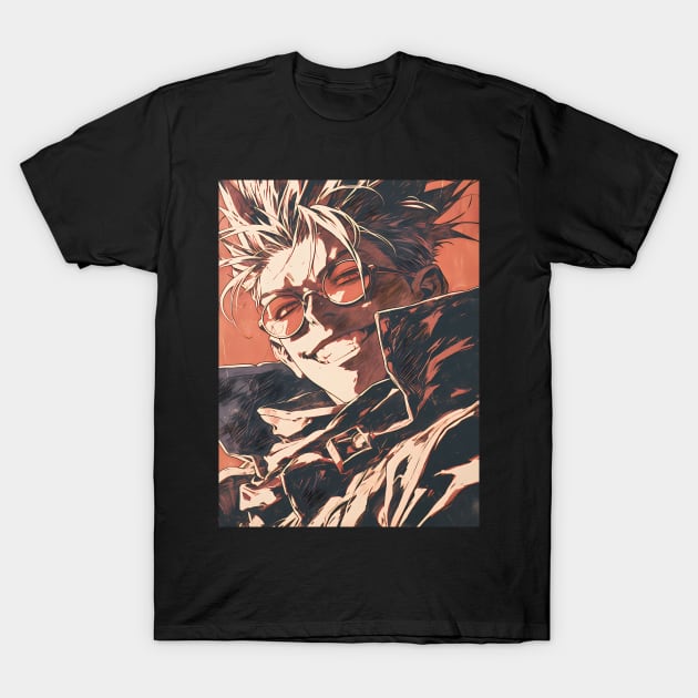 Legendary Gunslinger: Space Western Anime-Manga Adventure T-Shirt by insaneLEDP